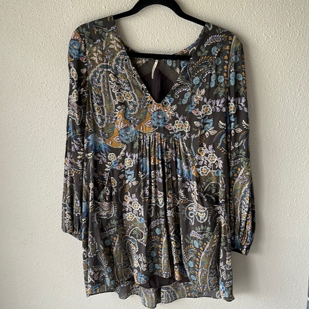 Free people rain or shine BoHo dress size XS